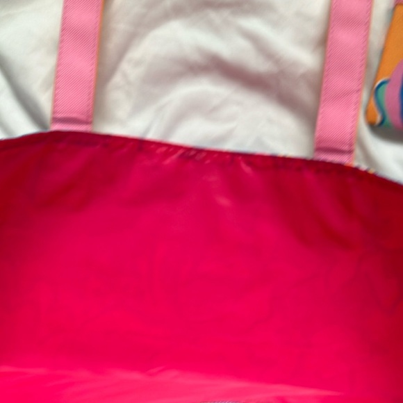 Lilly Pulitzer X Estée Lauder: Colorful Floral Tote Bag- coin/card pouch - Picture 7 of 16